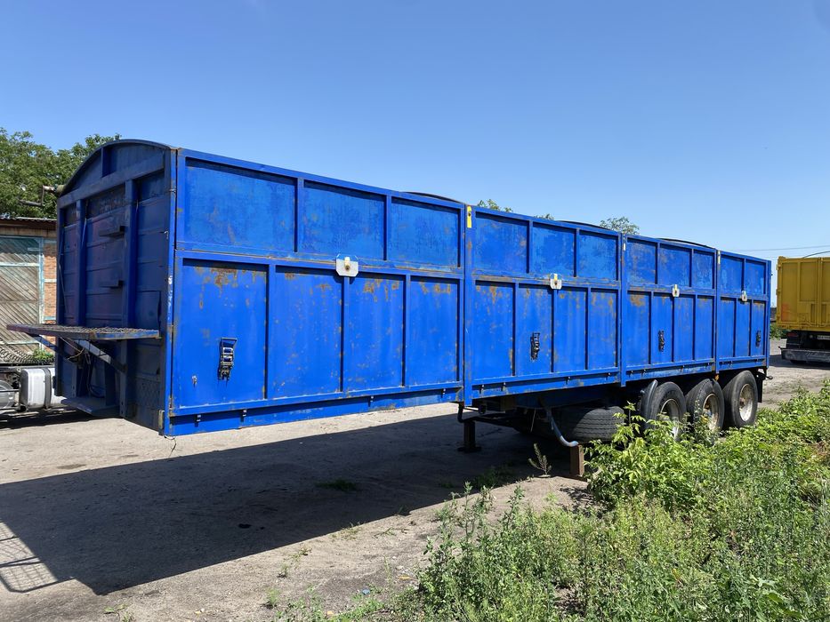 Напіпричіп зерновоз бортовий полуприцеп schmitz