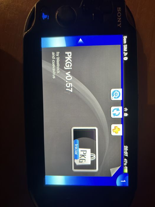 Ps Vita Desbloqueada c/ Bolsa e Jogos