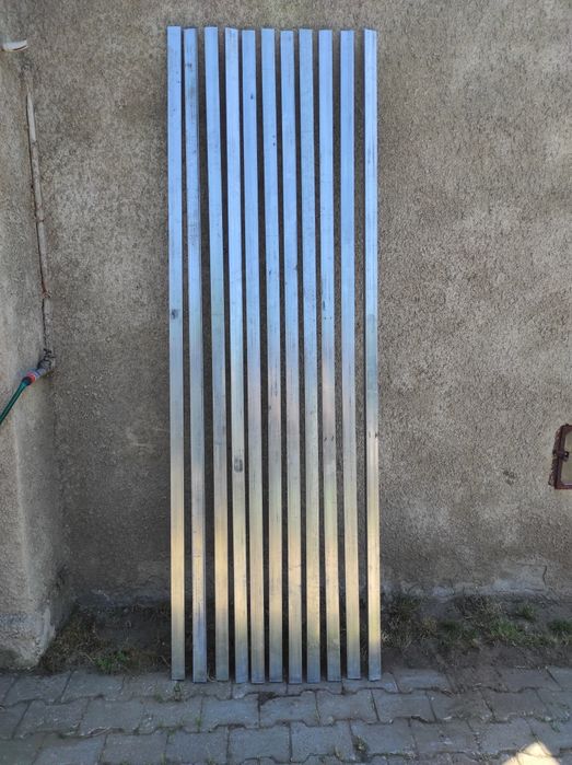 Profile zamknięte słupki ocynkowane prostokat 60x30x2.0x2400