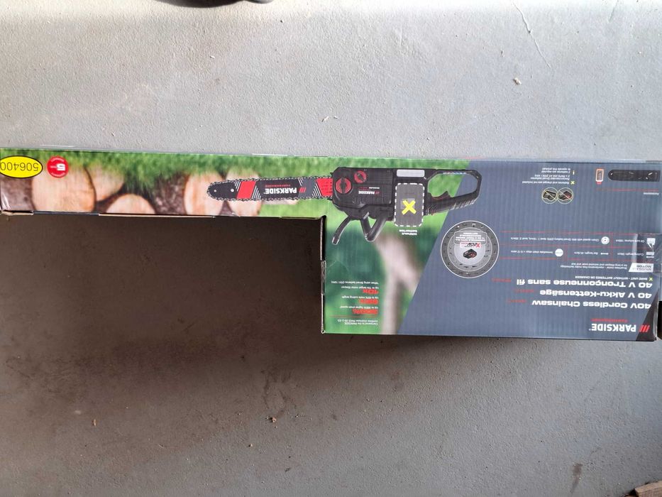 Piła łańcuchowa Parkside PPKSA 40-Li C3 na aku 40v  aktualne !