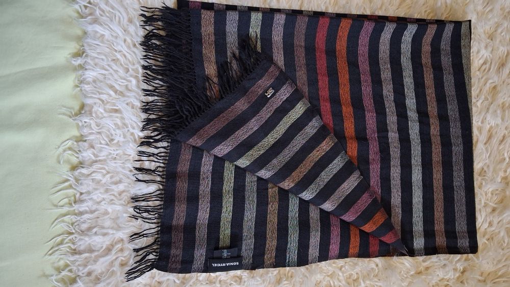 Szalik Sonia Rykiel wełna + jedwab