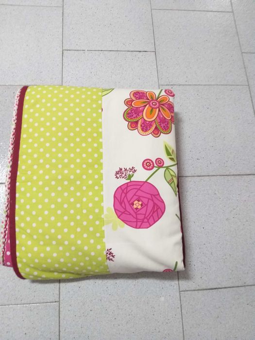 colcha - edredon feito à mão