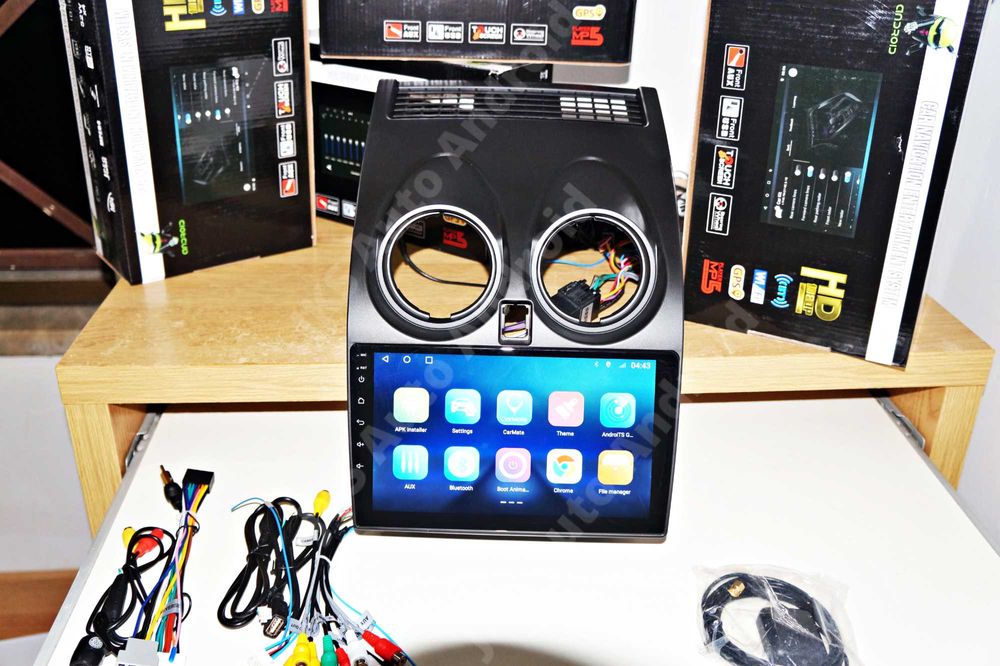 AutoRadio P/ Nissan Qashquai Android 12-/16Gb/32gb64gb+Câmera/GPS_ Wif