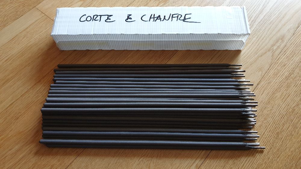 5 Elétrodos Soldadura - Corte / Chanfre / Desbaste