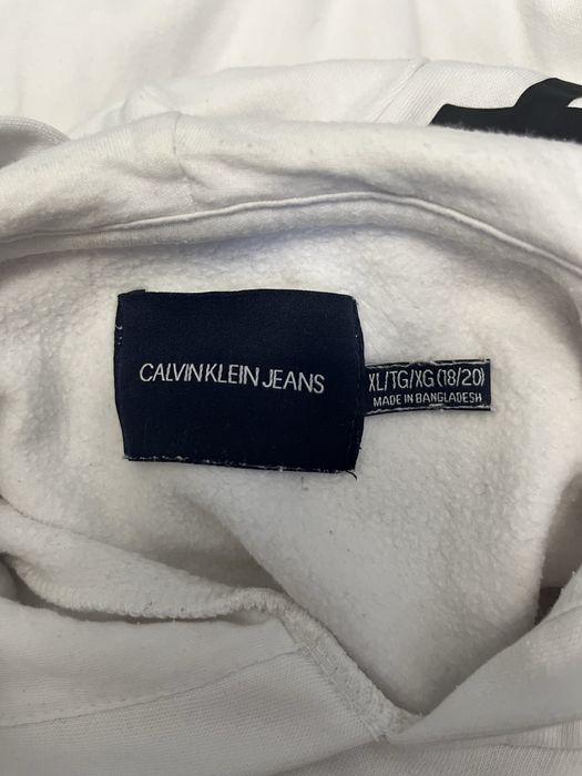Худи Оригинал Calvin Klein Jeans Logo Hood Hoodie