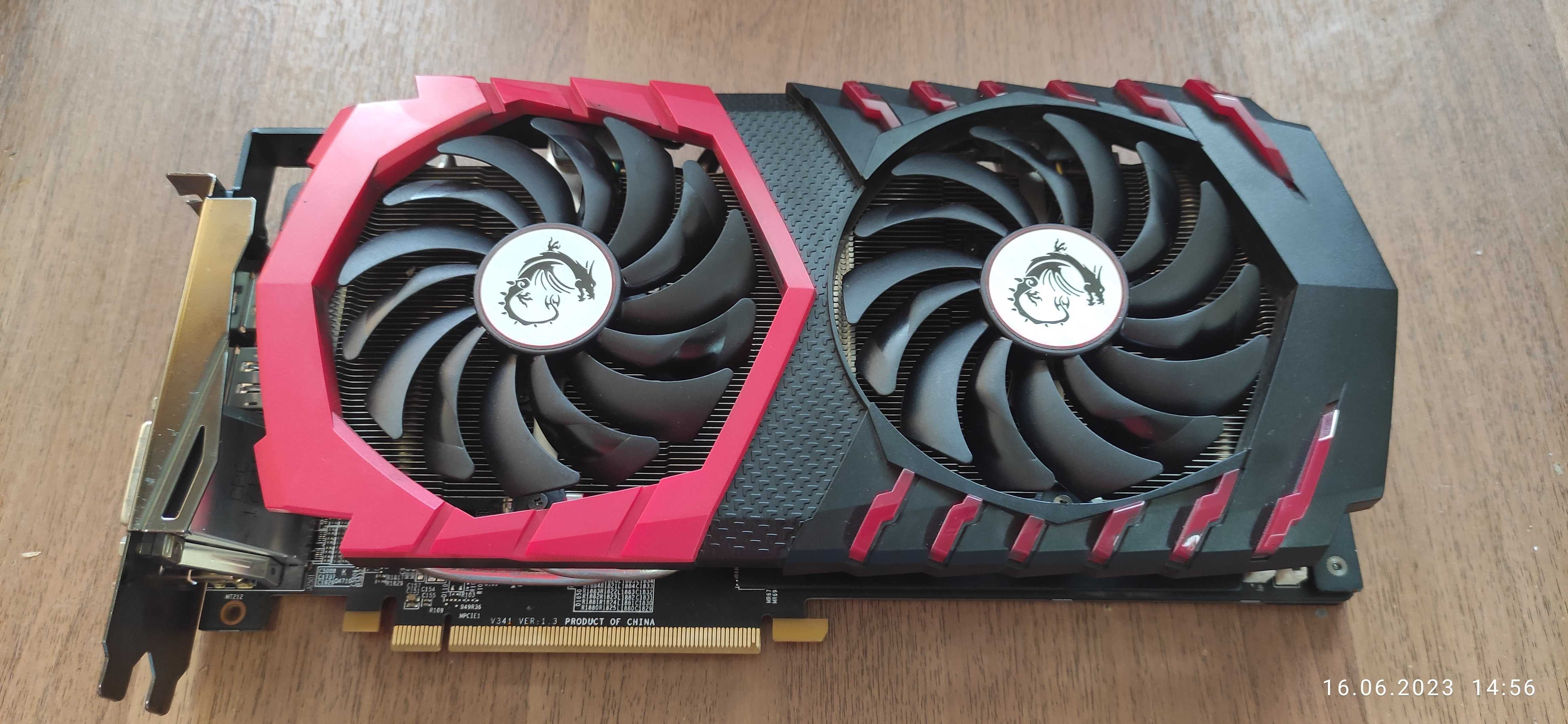 Видеокарта MSI Radeon RX 580 gaming 8 gb: 4 000 грн. - Комплектуючі та ...