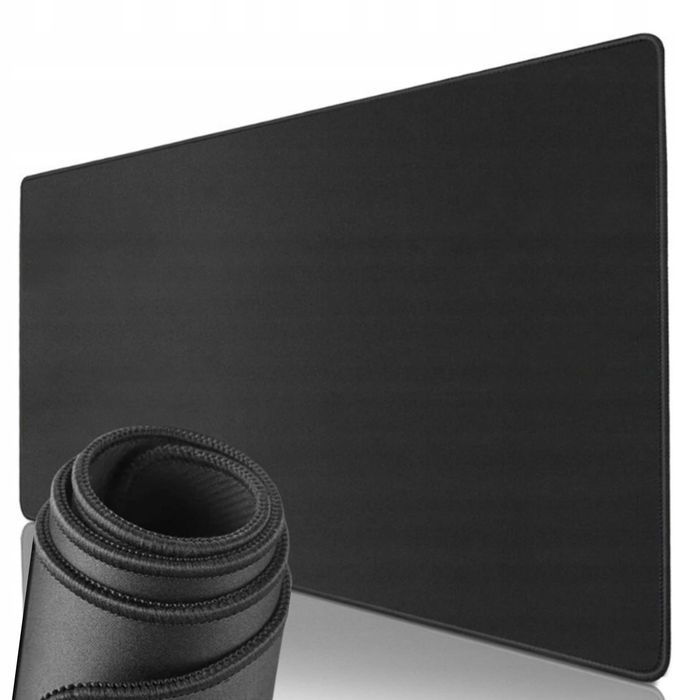 Duża PODKŁADKA pod Mysz Myszkę Mata GAMINGOWA CZARNA 100x 50 cm XXXL