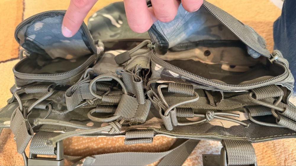 Buckle Up Sniper chest rig Multicam Tropic