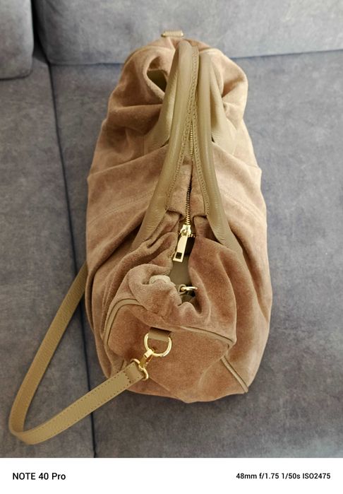 Skórzana torebka damska