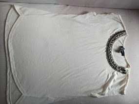 Bluzka damska kremowa