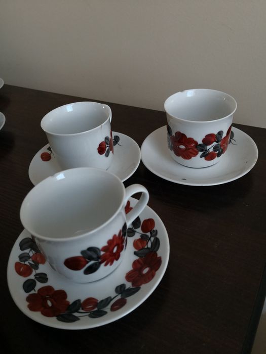 Zestaw 3 filiżanek Wawel