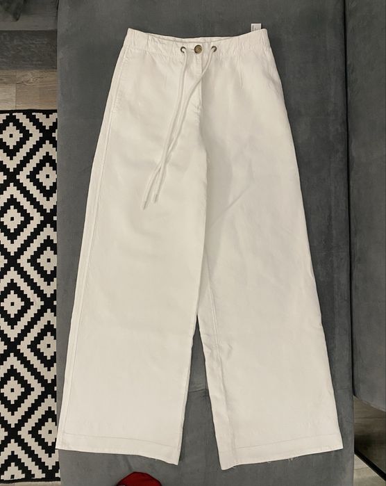 Білі брюки Massimo Dutti