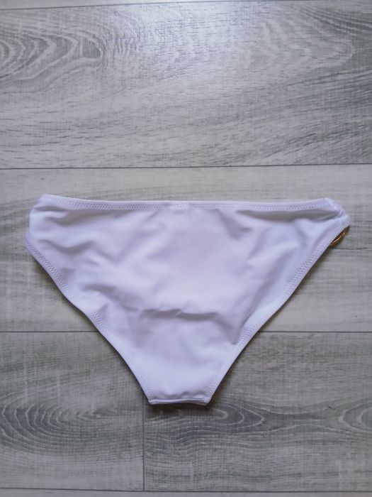 Biały dół bikini majtki figi XS