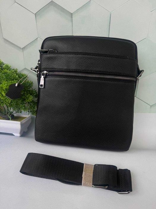 чоловіча шкіряна сумка з ручкою кожаная сумочка мужская