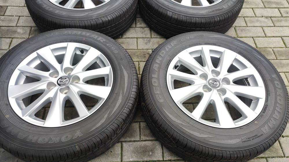 Felgi Koła Letnie Mazda CZ-5 225/65/17 Yokohama Jak Nowe