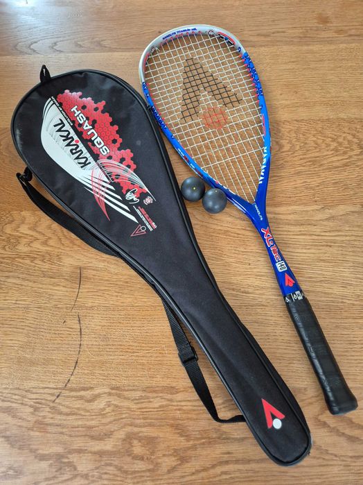 Rakieta do squasha Karakal XL-Tec 140 + pokrowiec pełny