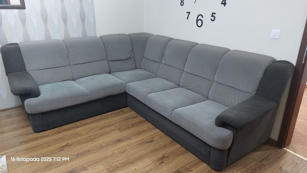 Narożnik z funkcją spania