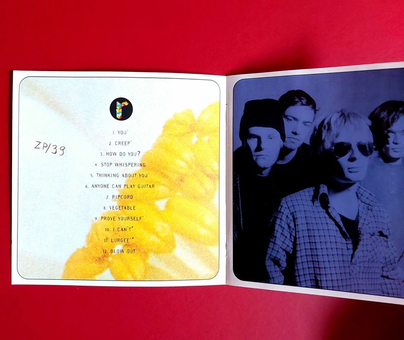 RADIOHEAD PABLO HONEY CD 1993 Creep Parlophone bends computer amnesiac