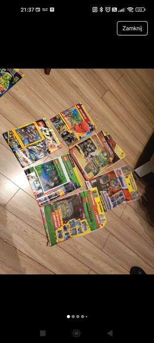 Magazyny nowe LEGO z dodatkami
