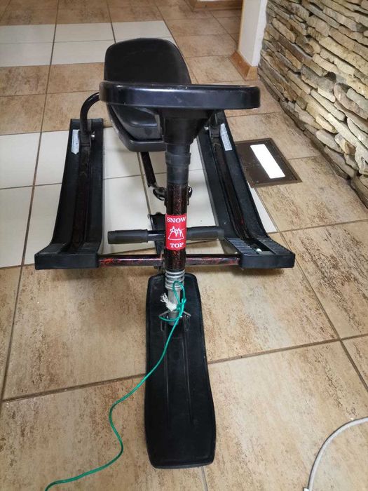 Снегокат детский Snow TOP, санки с рулем