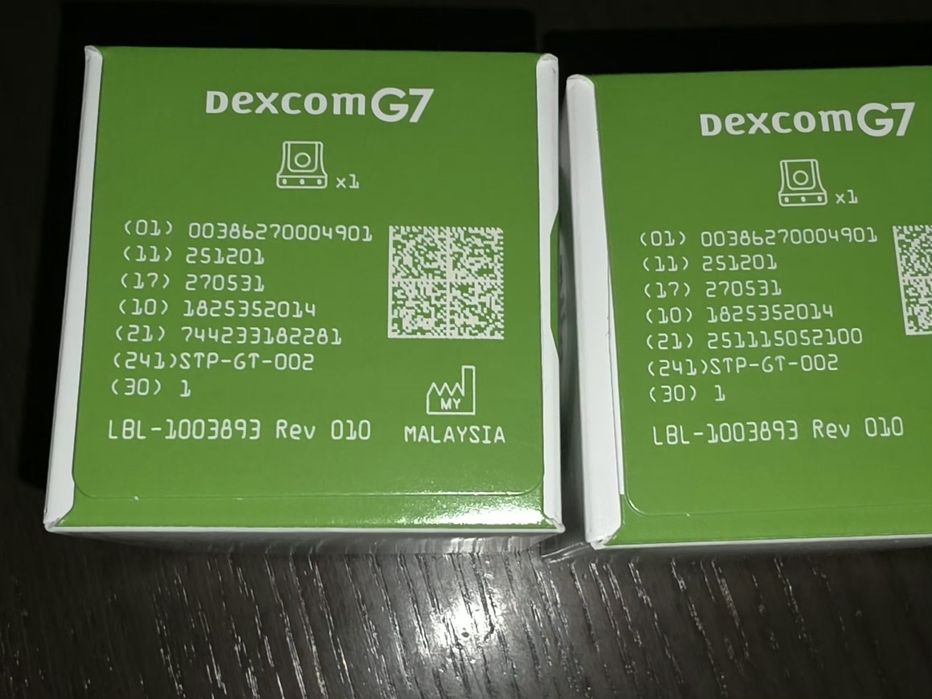 Sensor dexcom G7