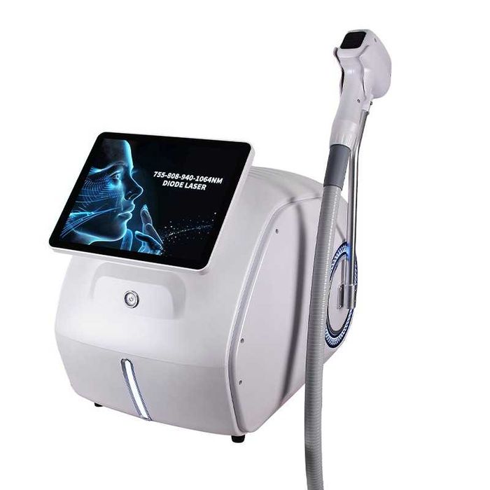 Máquina de Depilação a Laser Diodo Profissional 4 Ondas NOVA