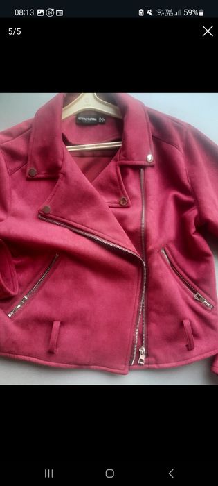 Новая куртка-косуха, цвет бордо.р42-44.р.М.