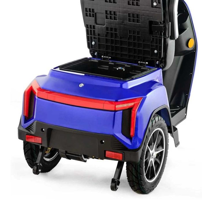 Scooter elétrico de 3 rodas maiores silencioso 800 W 12 km/h , IDEAL PARA ANDAR EM TERRA BATIDA
