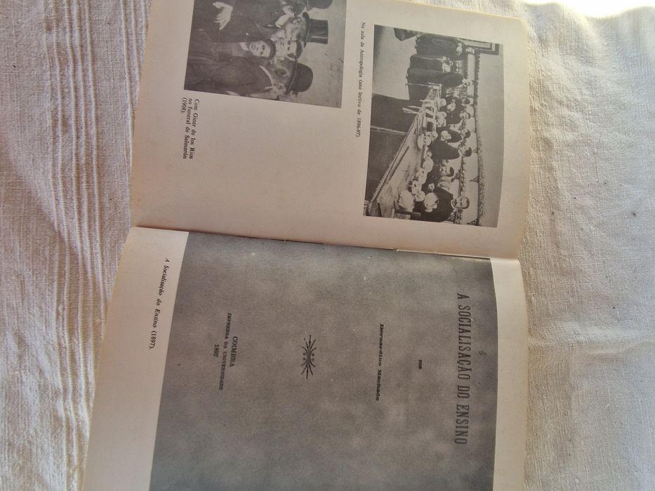 Livro antigo Bernardino Machado 1978 História da República Portuguesa
