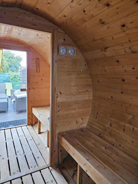 Sauna beczka 3.5 metra