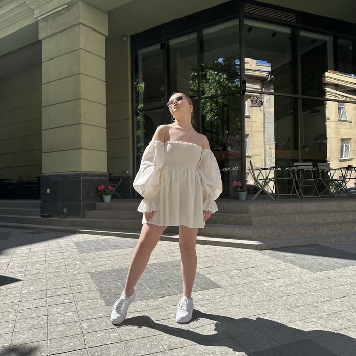 Платье с льна летнее