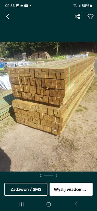 Sprzedam łaty dachowe