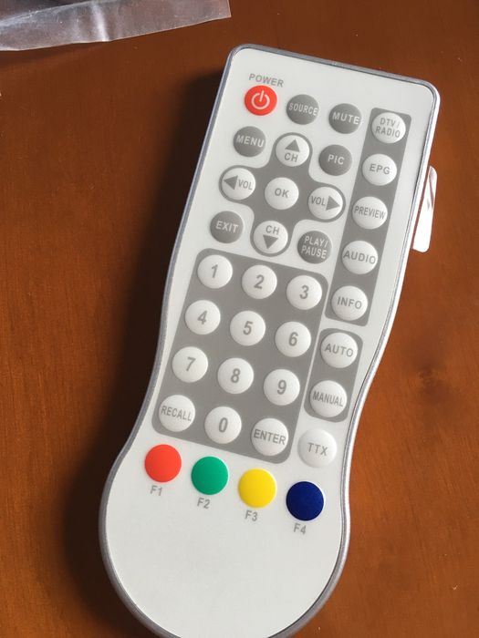 Zestaw 4szt pilotów do TV