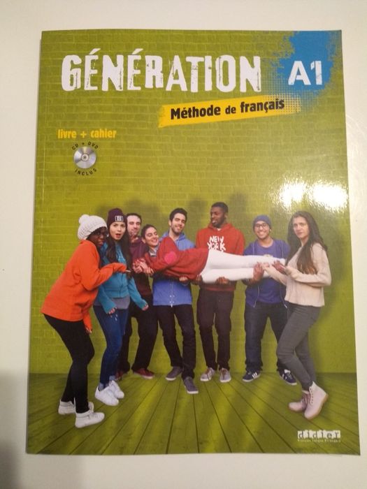 Génération A1 Generation francuski podręcznik + ćwiczenie 2w1 nowe