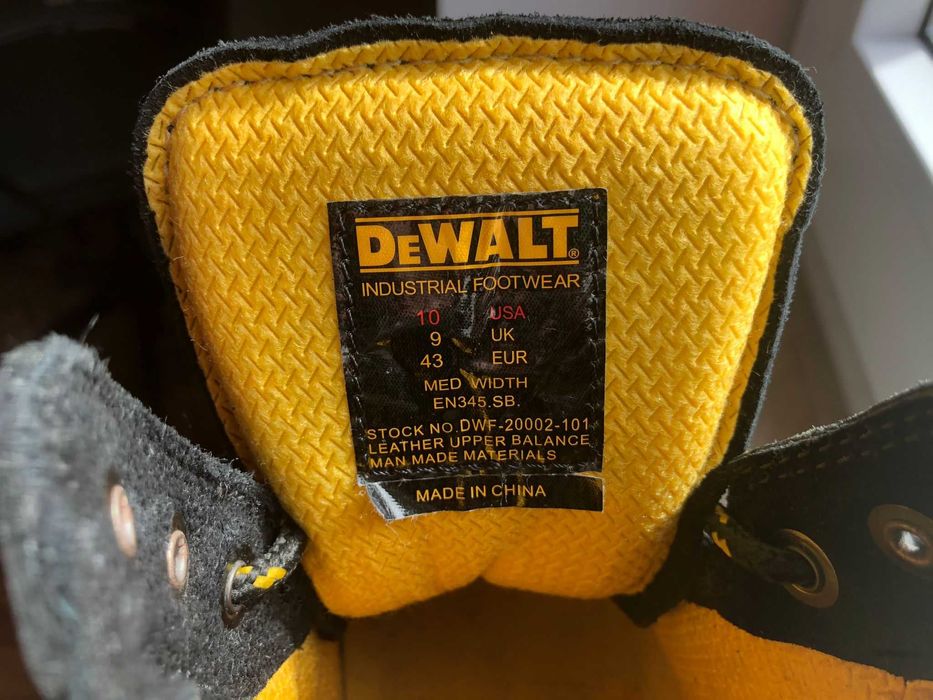 Dewalt Botas de Segurança, biqueira de aço