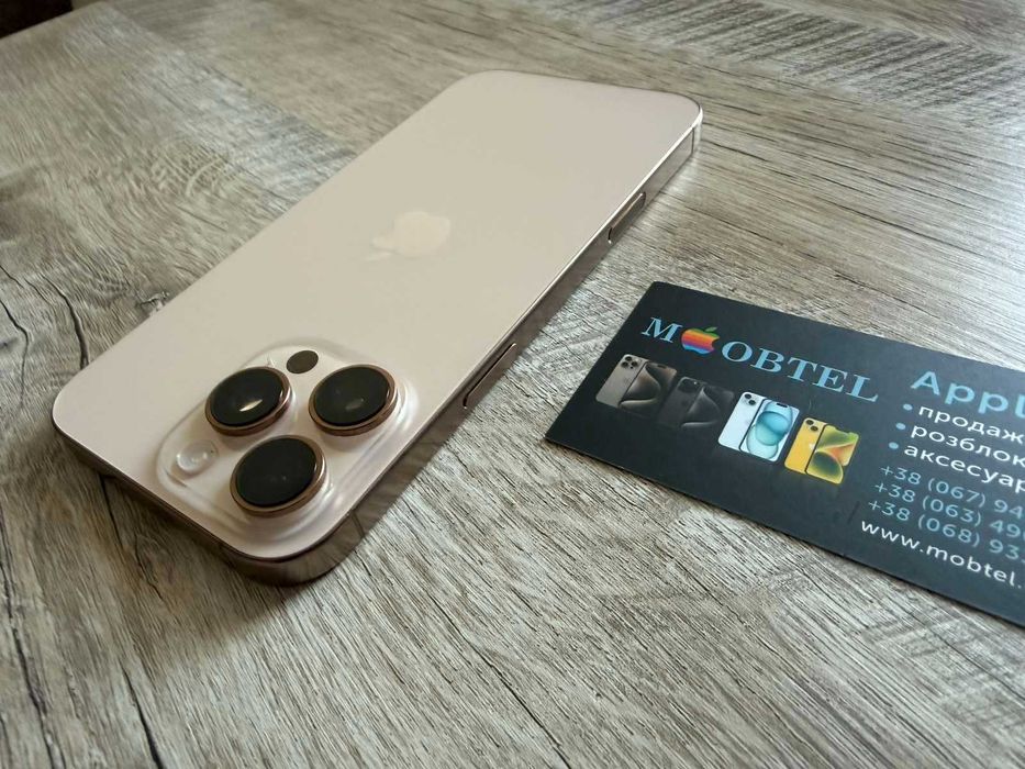iphone 16 pro max 256gb desert titanium айфон акб 95%