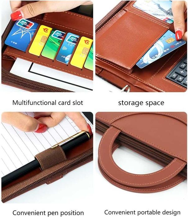 Nowa teczka A4 / etui na dokumenty /organizer /folder / aktówka !W128!