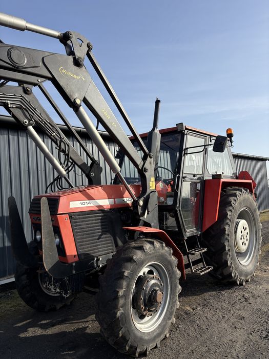 Ursus 1014 z ladowaczem hydramet 16