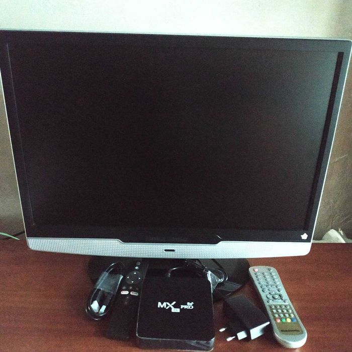 Smart к-кт телевізор Nokasonic nk 22+ TV Box MX PRO 4K Android 16 2/16