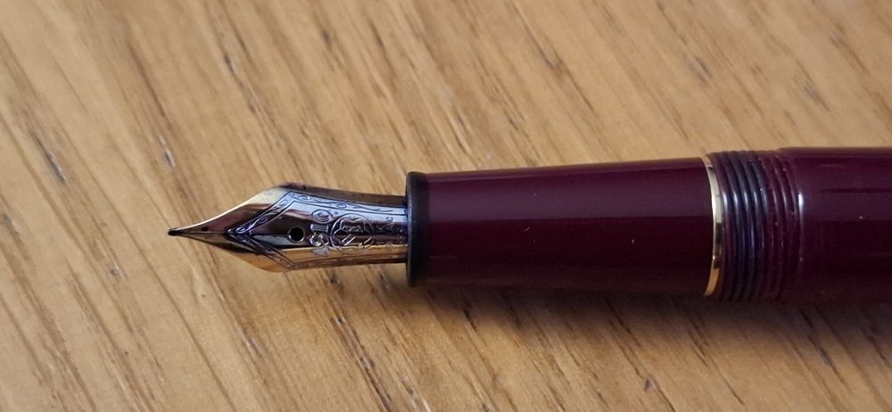 Złote Pióro i Długopis Montblanc Meister 14 k  585 stück