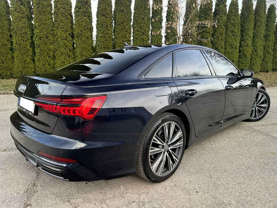 Audi A6 C8 2.0 TDI 204PS S-LINE Matrix Skóra Virtual OLED Kamery 20" !
