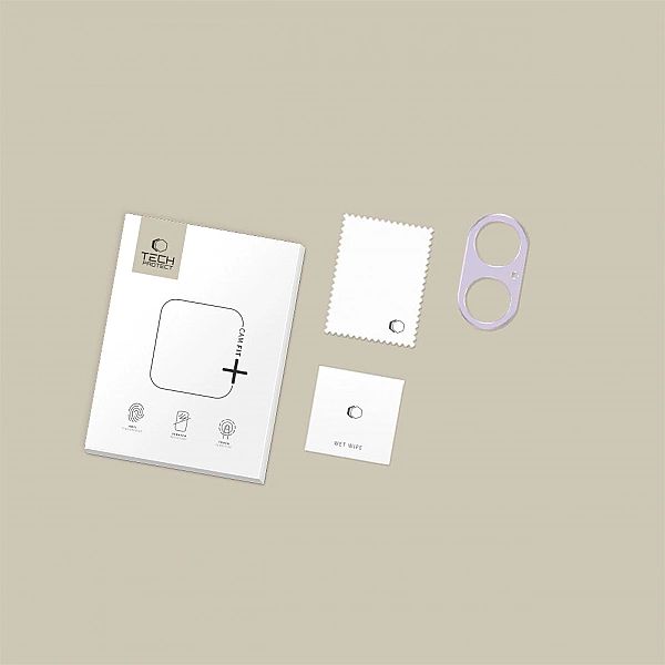 Osłona Aparatu Tech-Protect Camalloy Fit+ Iphone 17 Lavender