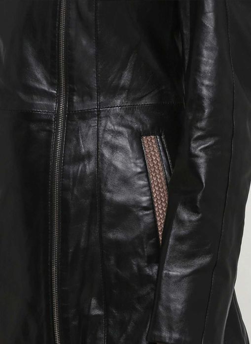 Шкіряна жіноча куртка нова розмір S