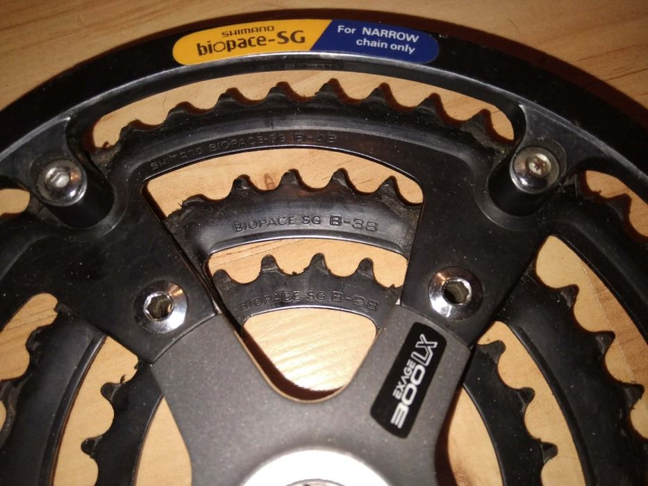 Prawa korba Biospece-SG Exage 300 LX.