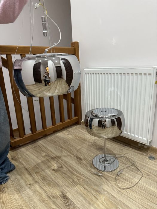 Sprzedam lampę wiszącą i nocną lapkę stojącą