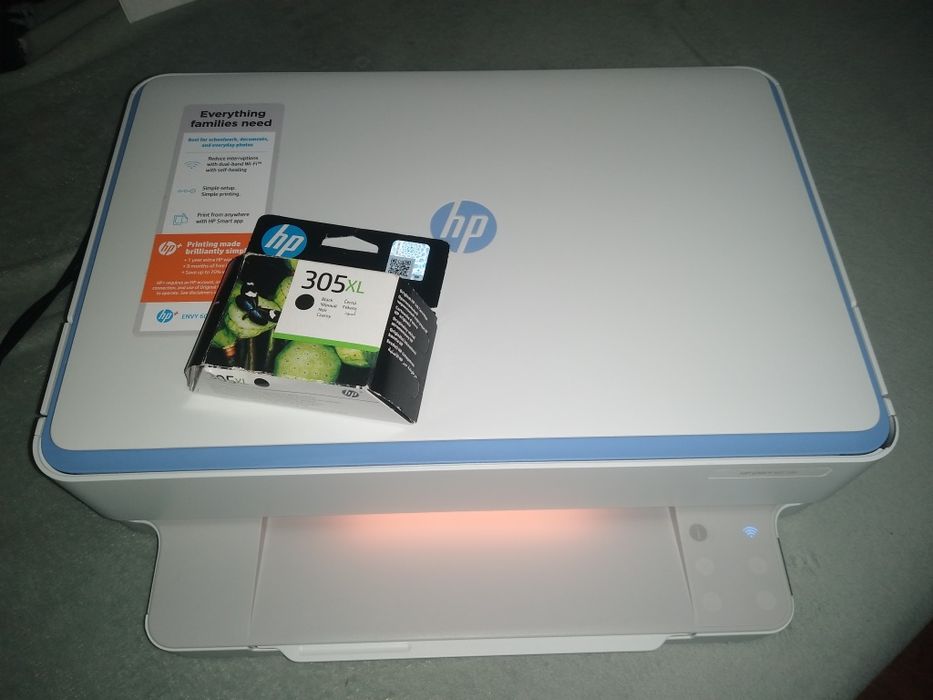 Hp drukarka 3w1 używana+nowy tusz