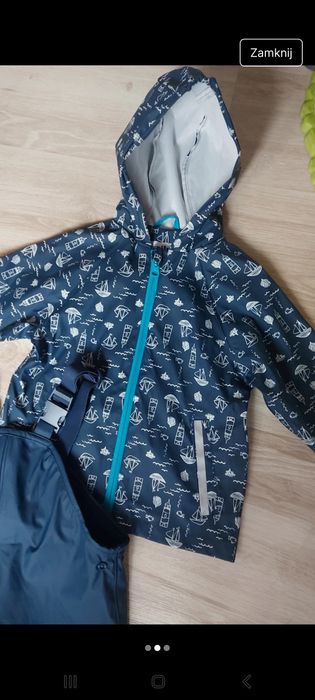 Komplet kombinezon przeciwdeszczowy