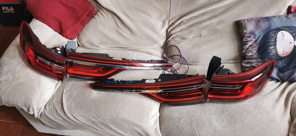 Farolins Talisman Fase 2 traseiros led farolim