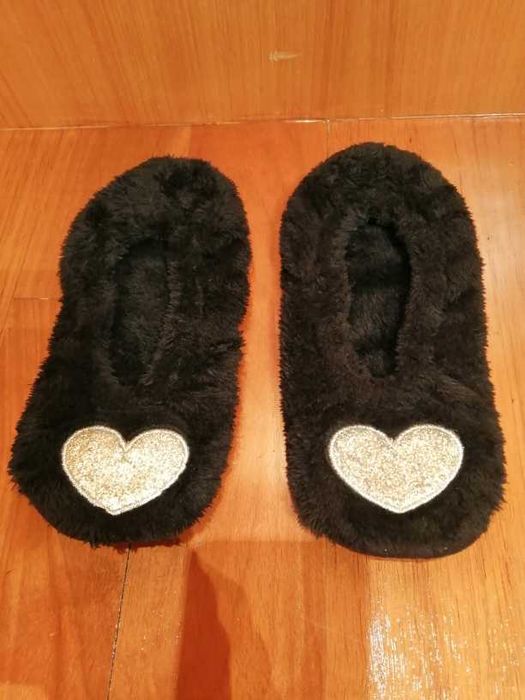 Pantufas coração