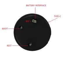 Плата розробки ESP32-C3 з вбудованим круглим сенсорним дисплеєм 1,28"